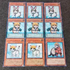 レスキューキャット、ラビット、フェレット　まとめ売り　環境　遊戯王　デッキパーツ