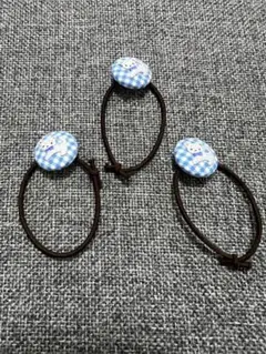 familiar ファミリア　ヘアゴム　3個セット　猫　カプセルトイ　ガチャ