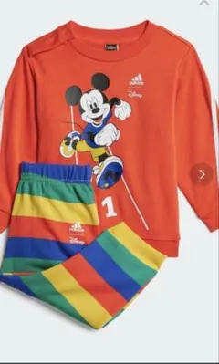 【新品】adidas × Disney ミッキーマウス セットアップ　70
