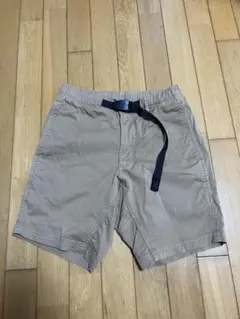 グラミチ GRAMICCI ショートパンツ ウェビングベルト ベージュのサムネイル