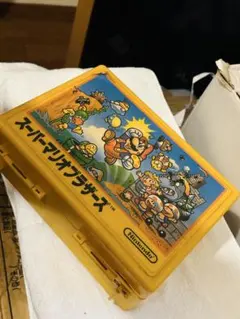 当時モノ 昭和レトロ ファミコンカセットケース スーパーマリオ