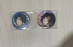 鬼滅の刃 冨岡義勇 缶バッチ 2個