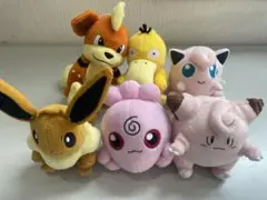 ポケットモンスター　つれてってぬいぐるみ　おまとめ6点