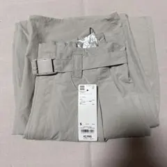 GU テックタックコクーンパンツ S ベージュ