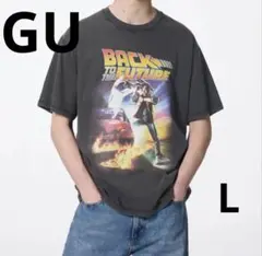 GU バックトゥザフューチャー　Tシャツ　L
