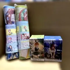 五等分の花嫁 ラバーマット フィギュア セット