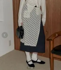 GIUNON ribbon wrap skirt / リボン巻きスカート