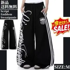 新品✦大本命・Script Emblemスウェットパンツ PCTOKYO M