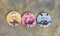 REIJINGSIGNAL 　缶バッジ3点セット 　SHOW BY ROCK!!