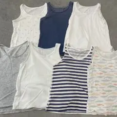 肌着　タンクトップ　メッシュ　110