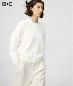 UNIQLO C スムースコットンクルーネックセーター 新品