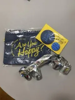 嵐ライブAre you happy？ツアーグッズまとめ売り【銀テープ付き】