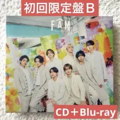 timelesz アルバム『FAM』初回限定盤Ｂ CD＋Blu-ray