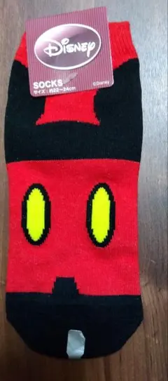 ☆新品未使用☆　Disney　ミッキー　レディースソックス