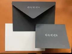 GUCCI レター 封筒 カード 3点セット