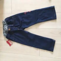 新品！EDWIN 90cm エドウィン 伸縮ジーンズ デニムパンツ ウェストゴム