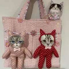 コヤンイサムチョン　3トリオ着ぬぐるみトートバッグ