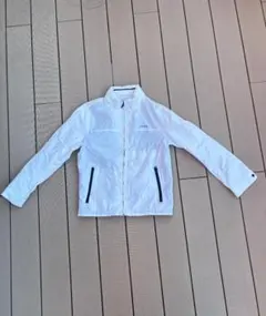 DKNY ホワイト ウィンドブレーカー