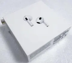 【数回使用】▪️Apple ▪️AirPods★ 第3世代★本体、イヤフォン、箱のサムネイル