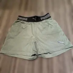 PUMA ハーフパンツ 130サイズ オリーブグリーン