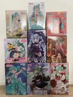 初音ミク フィギュア まとめ売り +マルチクロス アクスタ セット 未