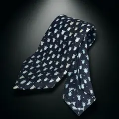 おすすめ ブルガリ チューリップ柄 メンズ ネクタイ ファッション小物 ネイビー