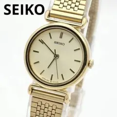 SEIKO 2P21-0260 レディース クォーツ ゴールド 極美品 セイコー