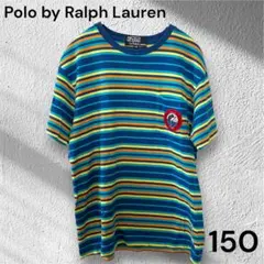 ポロ ラルフローレン ボーダー Tシャツ 150 レディースS ポロスポーツ