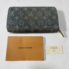 Louis Vuitton デニムモノグラム長財布