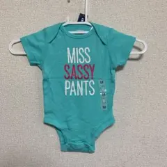 OLD NAVY ロンパース グリーン 65cm/3-6mos.