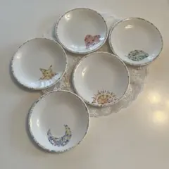 NARUMI モザイク柄 小皿 5枚セット
