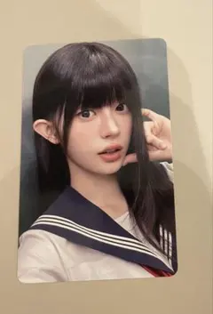 ILLIT ミンジュ セーラー服トレカ