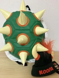 値下げしました！USJクッパリュック、ニット帽