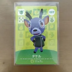 どうぶつの森amiiboカード（タケル）