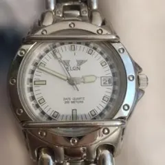 ELGIN クォーツ腕時計 200m Fk-955E デイトのサムネイル