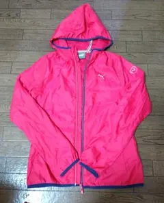 PUMA 赤　ピンク ウィンドブレーカー S　レディース　未使用