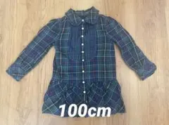 ラルフローレンRALPH LAUREN　チェック　ワンピース　100cm