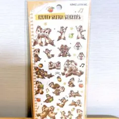 さ*や様 チップとデール スケッチステッカー