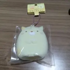 すみっコぐらし　ねこ　ふにふにキーホルダー