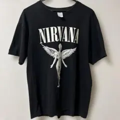 NIRVANA Tシャツ ブラック Lサイズ　MEXICO製　In Utero