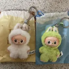 THE MONSTERS ぬいぐるみ・マスコット　ラブブ H・V 2個セット