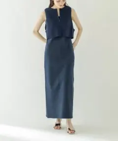 ミスティック mystic ジップベストワンピースSET