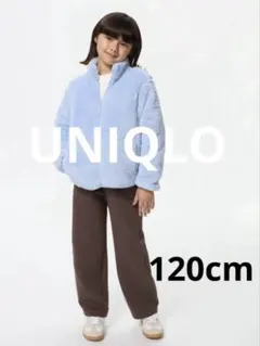 k*a様 【美品】UNIQLO ドライスウェットカーブパンツ 120cm ダーク