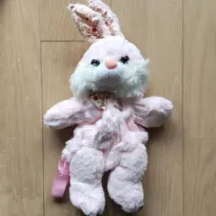 ぬいぐるみリュック　ピンク　うさぎ
