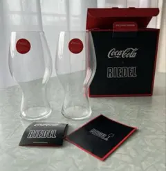 【未使用】Coca-Cola + RIEDEL グラス２個セット