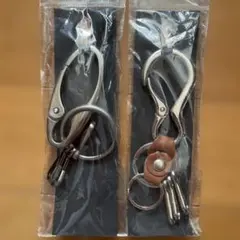 大一鋼業 カラビナキーホルダー 2個セット