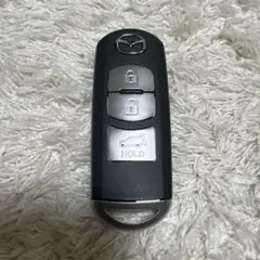 【美品】マツダ 純正 スマートキー 3つばボタン　007-AD0231のサムネイル
