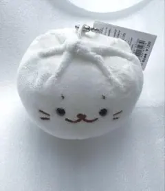 しろたん　白いものたくさんシリーズ　肉まん　マスコットキーホルダー