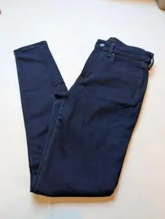 HEATTECH スキニーデニム L ダークブルー