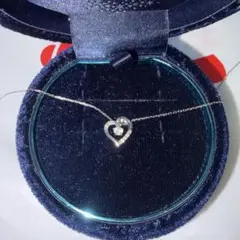 0*0様 4℃ ネックレス　ハート　チェーン切れ